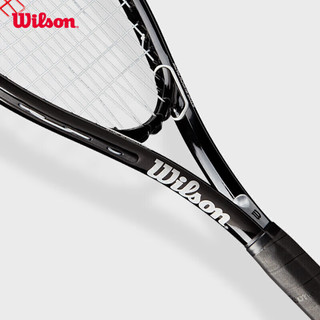 Wilson威尔胜OS MAX大拍面小黑拍初学拍休闲网球拍男女通用2号拍柄