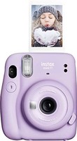 Fujifilm 富士 即时胶片相机 16654803 专门自拍/特写拍摄 模式 淡紫色 包含相机机身和配件