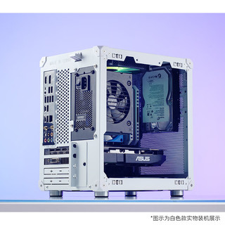 乔思伯（JONSBO）C6 白色 MATX机箱（四面MESH板/3风扇位/前置Type-c/ATX电源/≤75mm散热器/200-255mm显卡） C6白色 MATX机箱