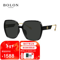 BOLON 暴龙 眼镜度数近视太阳镜墨镜 BL5059C10 1.67灰色偏光