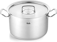 Fissler 菲仕乐 Original-Profi新雅格系列 20cm不锈钢带盖平底煮锅/浅汤锅3.9L