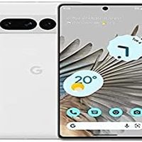 Google 谷歌 Pixel 7 Pro — 带长焦镜头、广角镜头和 24 小时电池的解锁安卓 5G 智能手机 — 128GB — Snow