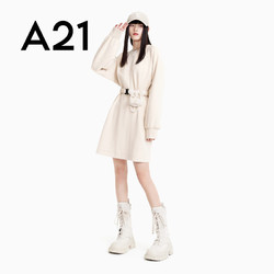 A21 女装棉质本命年洋气连衣裙