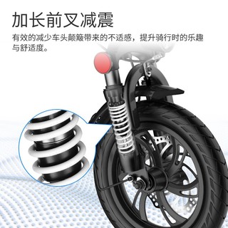 新日（Sunra）折叠电动自行车新国标超长续航代驾车锂电池助力成人电瓶车电单车 高雅版-级8A-助力约80KM
