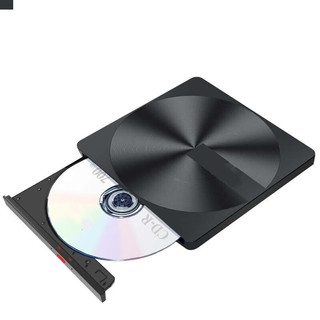 可得优 光驱 外置DVD刻录机 移动光驱 外接光驱 黑色(兼容Windows/苹果MAC双系统/G300)