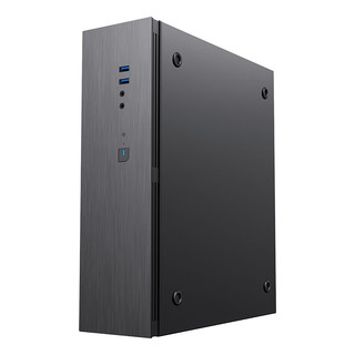 GAMEMAX 商祺S1黑色8L电脑机箱电源套装EMI信创（可/Matx/USB3.0/配275W/配风扇/商用系统集成） 商祺S1|275W|简约为先