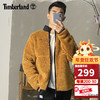 Timberland 抓绒衣男秋冬新款户外运动外套加厚保暖摇粒绒夹克 P47/小麦色 M/175