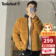  Timberland 抓绒衣男秋冬 户外运动外套加厚保暖摇粒绒夹克 P47/小麦色 M/175　