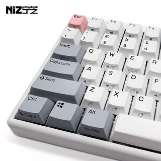 宁芝(NIZ) PLUM 84v6pro 静电容键盘 赛事级电竞8000HZ低延迟1MS FPS游戏键盘 mini84pro v6电竞版45g-T系列