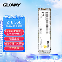 GLOWAY 光威 弈系列512G/1T固态硬盘PCIe 4.0 M.2接口NVMe协议长江存储颗粒 奕系列版-PCIe4.0 2T