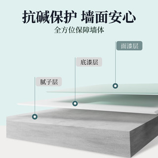 立邦 京雅居金标超值乳胶漆净味120二合一无添加环保内墙漆5L