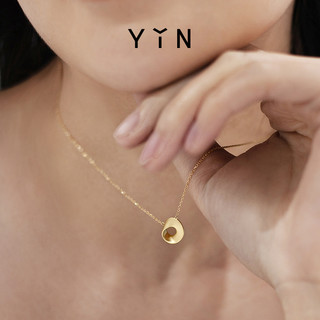 YIN 隐 「隐」系列莫比乌斯环项链 18K金锁骨链奢侈品