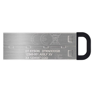 金士顿（Kingston）512GB USB 3.2 Gen 1 U盘 DTKN 大容量U盘 金属外壳 读速200MB/s