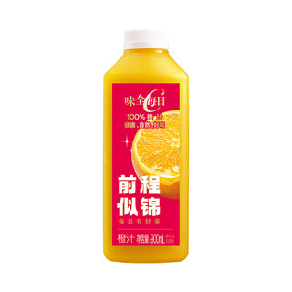 WEICHUAN 味全 一瓶10.55！每日C果汁橙汁900ml2瓶