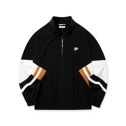 乔丹运动夹克_qiaodan 乔丹 防泼水科技轻运动单层茄克宽松茄克男外套