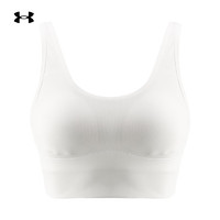 安德玛（UNDERARMOUR）【我可以47】同款秋冬Meridian女子修身短身训练运动背心1379153 白色100 XL