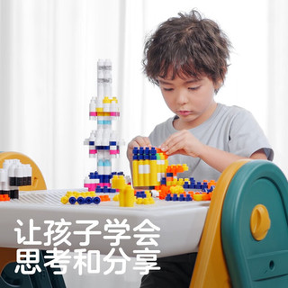 可优比艺术拼装积木儿童玩具男孩益智拼装启蒙积木3到6岁2023 单孔补充装丨20pcs丨白色