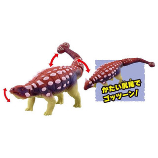 TAKARA TOMY多美卡安利亚森林神殿王国恐龙动物系列男孩玩具模型-甲龙 (戈茲)
