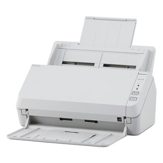 理光（Ricoh）SP-1130N A4彩色高清自动双面连续扫描馈纸式网络扫描仪 发票档案PDF办公 30面/分钟