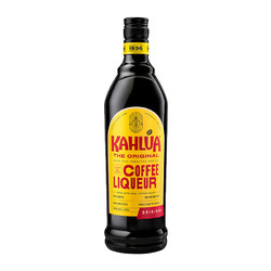 Kahlua 甘露 咖啡力娇酒提拉米苏烘焙甜酒奶油利口酒700ml×1特调