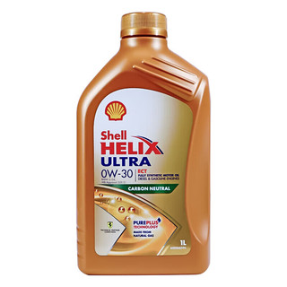 Shell 壳牌 Helix Ultra系列 超凡灰喜力 0W-30 SL 全合成机油 1L 德版