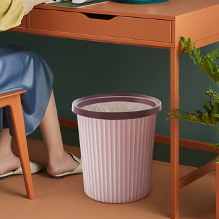 BEKAHOS 百家好世 垃圾桶家用2024客厅现代轻奢高档卫生间厕所卧室厨房 压圈垃圾桶