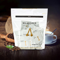 MILAN GOLD 金米兰挂耳咖啡精品手冲滤泡新鲜烘焙纯黑咖啡粉  10g