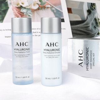 AHC 爽肤水男士补水保湿收缩毛孔男生护肤品控油须后水 100ml