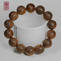 TANYIN 檀音 沉水浮柬埔寨菩萨棋金丝老料奇楠种沉香手串男款16mm14颗收藏级 5分沉柬埔寨菩萨棋老料24.08克