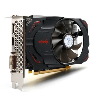 铭鑫（MINGXIN） RX550 4GD5独显台式机电脑吃鸡游戏办公 4K高清AMD三屏连接低功耗 图能剑RX550 4GBD5-单风扇