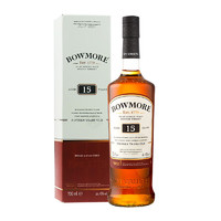 SUNTORY 三得利 波摩（Bowmore）15年 单一麦芽 苏格兰 威士忌 洋酒 700ml