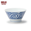 MUJI 無印良品 无印良品MUJI 波佐见烧 饭碗 碗餐具 瓷碗 章鱼唐草纹 口径12.5cm