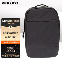 INCASE双肩包 City适用2023款M2/1苹果笔记本电脑包MacBook Pro联想商务时尚旅行通勤休闲潮流包13.3英寸黑色