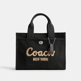 补贴购：COACH 蔻驰 CARGO 26号托特包 CP164 LHBLK