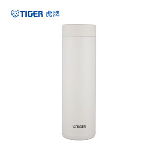 虎牌（TIGER）不锈钢轻量便携保温杯简约风格男女士大容量水杯 MMZ-W50C 鹫白WK 500ml