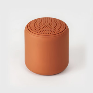 MUJI 無印良品 无印良品 MUJI 便携式无线音箱 迷你小音箱 桌面音响 橙色