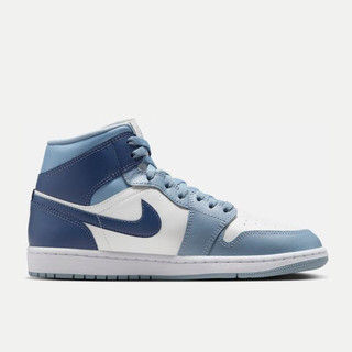 NIKE 耐克 AIR JORDAN 1 MID 女子运动鞋缓震板鞋 AJ1 BQ6472-140 36.5