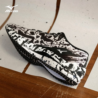 美津浓（MIZUNO）男女23G3竞速外底跑步鞋运动鞋WAVE REBELLION FLASH 04/白色/黑色 40