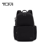 TUMI 途明 Harrison系列简约纯色男士双肩包电脑包 黑色 06602057D