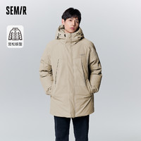 Semir 森马 秀场同款丨森马羽绒服男户外风三防宽松外套