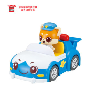TAKARA TOMY 多美 合金车 声光系列 巡逻队 儿童新年车模玩具