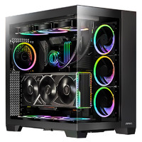 Antec 安钛克 C8 海景房 玻璃侧板 Type-C 支持16CM风扇 360mm水冷