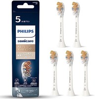 Philips 飞利浦 Sonicare 电动牙刷替换刷 去除牙菌斑 A3 高级一体式刷头普通白色 5 件（15 个月）HX9095/67
