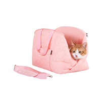 DO DO PET 猫包外出便携包大号保暖冬季宠物包手提单肩包大容量可折叠手拎包