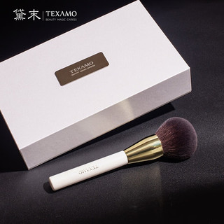 黛末（Texamo）超大散粉刷大号蓬松定妆粉刷软毛专业化妆刷子美妆工具 A201大号散粉刷【黑色】