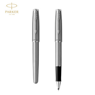 PARKER 派克 Sonnet卓尔系列 拔帽宝珠笔 钢杆白夹 0.7mm 单支装