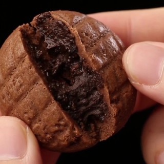tatawa巧克力曲奇饼干爆浆夹心休闲零食小包装120g*3包