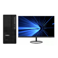 联想ThinkStation K 商务办公台式机工作站电脑整机 27英寸显示器//i9-12900/16G/512G+1T/T400/Win11