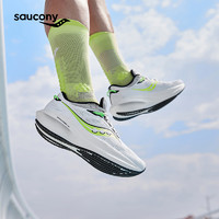 saucony 索康尼 TRIUMPH勝利21跑步鞋減震輕便運動鞋訓練男女子跑鞋 會員內購1119元
