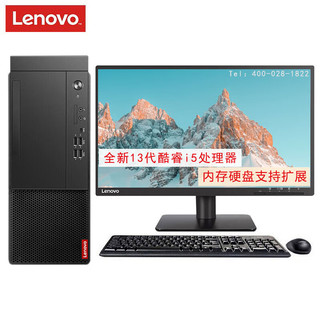 联想（Lenovo）启天M650 13代酷睿i5商用办公学习电脑主机+21.5英寸（I5-13500/16G/1T+256G SSD/集显/改配）